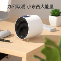 110V美规出口日本台湾小型迷你暖风机家用取暖器办公桌面电暖器
