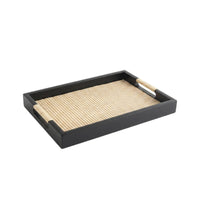 Houseware Versatile Woven Rectangular Tray Home Decor