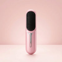Rechargeable Cordless Hair Straightener Brush Mini Cordless Straightening Brush Ionic Lightweight for Travel