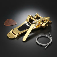 Tremolo Tailpiece Spring Loaded Vibrato Tailpiece Gold Guitar Tremolo Bridge Electric Guitar Parts