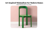Geometric Geometric-Block Chair Minimalist Design Focal Point Furniture Artistic & Aesthetic Geometric Shape for Students