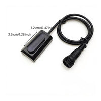 Induction faucet detector, contact controller accessories, smart blender replacement part with battery box for kitchen sink