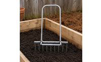 Garlic Fork Cylindrical Handle Garden Gear Upright Frame