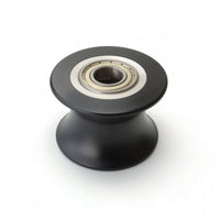 Elliptical Roller Wheel Flanged Elliptical Wheel Replacement Pulley Recessed Smooth for Gym Owners