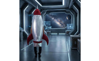 One-Piece Spacecraft Costume Polyester Dress up Clothes Unique Design for Adults