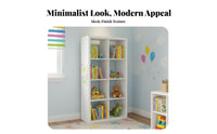 Freestanding Sectional Cube Organizer Openrear Construction Storage Cabinet Multi-Functional Use shelving unit DIY Customizable for Children, Homeowners, Kids' Room, Playroom, Bedroom, Office