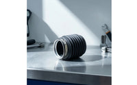 Bellows Hose with Clamps Compatible Exhaust Hose Bellows Flexible for Mechanics