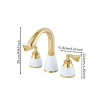 Washroom Faucet with Supply Hoses Antiquedesign Faucet Refined Fixtures for Washbasin