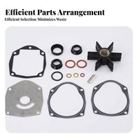 15 Pieces Metal Plate Replacement Gasket Set Easy to Organize Gasket and Seal Kit