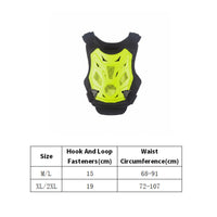 Motocross Vest Impact Absorbing Motorcycle Chest Protector Motorcycle Vest for Motorcyclists, Trail Riding