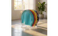 Acrylic Swim Cap Display Rack Clear Swimming Cap Display Stand Space-Saving Compact for Pool Managers, Sports Stores