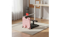 Foldable Sit and Reach Tester Training Tool Sit and Reach Machine Portable Forward Bend Test Device Easy Storage for Elementary School Students, Exam Prep, Home