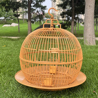 Spherical Bird Enclosure Lightweight Birdcage Hanging Hook for Outdoor