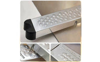 Stainless Steel Pool Ladder Step with Screws Universal Pool Ladder Step Replacement Sturdy Hardware Corrosion-Resistant