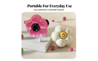 Rotating Weekly Box Portable everyday doses Organizer Moistureresistant closure