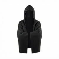 Hooded Cooling Towel Cloak Lightweight Snap-Front Towel Cloak Absorbent