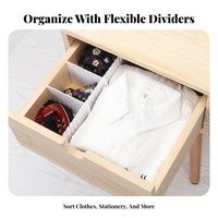 8 Pieces interconnectable Divider Set adjustableizable Layout for Craft Room, Students