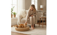 Scratch-Resistant Cat Scratching Bed Low-Shedding Cat Scratcher Bed Hard-Wearing Sturdy for Kittens, Living Room