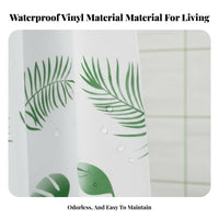 Geometric Print Water Barrier Waterimpervious Shower Screen Modern design for Students