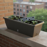 Rectangular Plastic Planter Thickened Vegetable Planter Box Easy to Clean