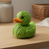 Vegetable Duck Statue Whimsical Decorative Item Sturdy