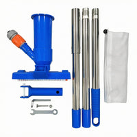 Pool Debris Vacuum Mesh Collection Bag Pool Vacuum Brush