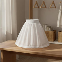 Mesh Underskirt Lightweight Petticoat Skirt Translucent for Under Dresses