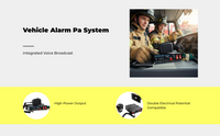 12V/24V Vehicle PA Alarm Speaker