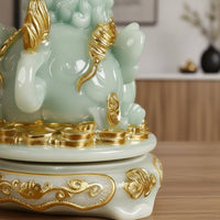 Auspicious Creature Statue Figurine Housewarming Gift Detailed Craftsmanship House Decoration