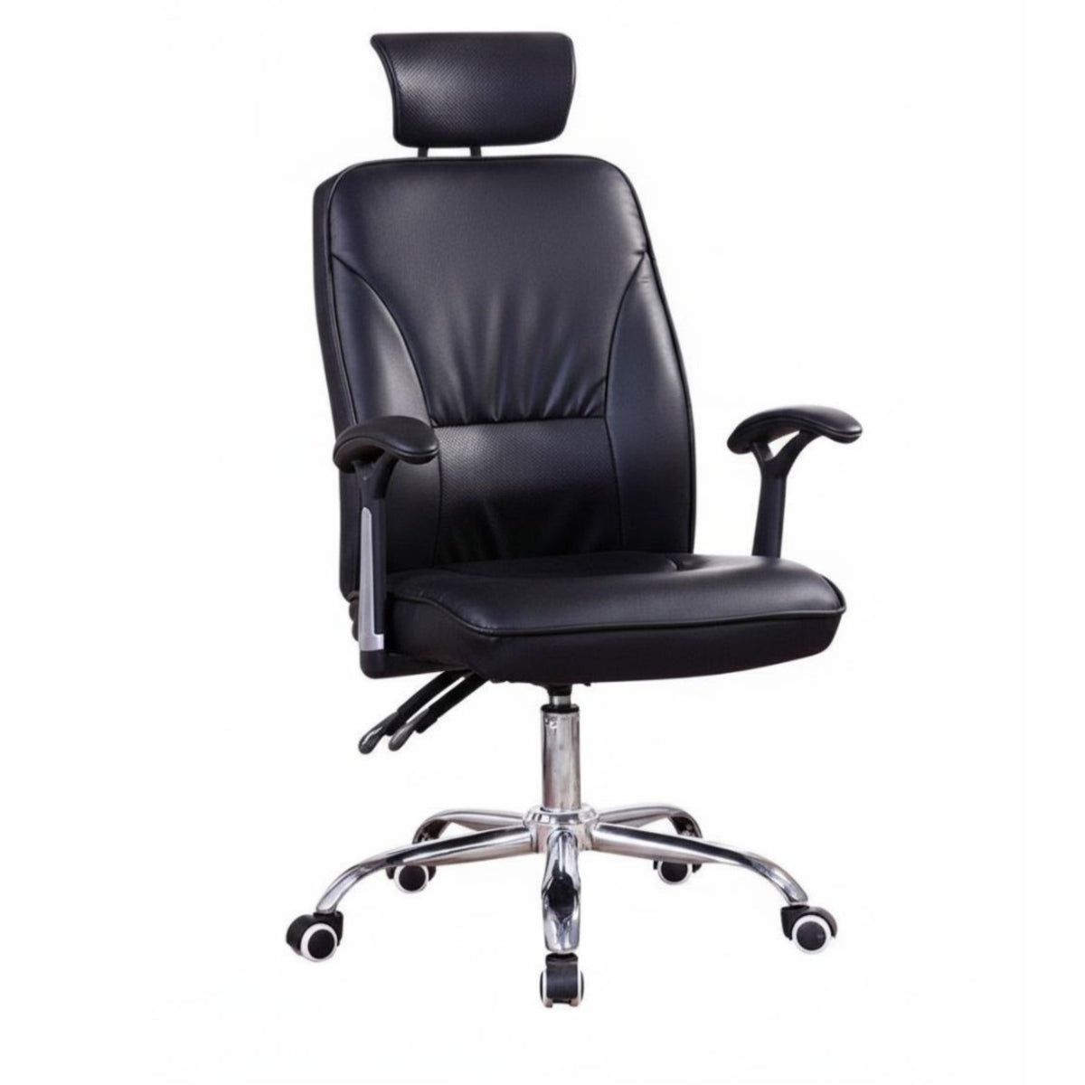 Reclining Chair with Footrest Thickly Padded padding rotating Seat for Study Room