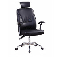 Reclining Chair with Footrest Thickly Padded padding rotating Seat for Study Room