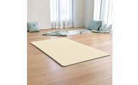 Extra Wide Exercise Mat Non-Slip Exercise Mat Cushioned for Home Workout, Stretching, Dance Practice