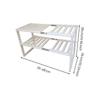 Kitchen Shelf Organizer Space Saving Home Storage Long-Lasting