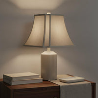 Square Lamp Shade American Design Square Lampshade Easy to Install for Bedside