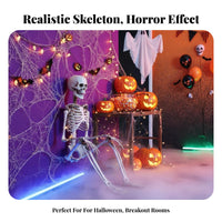 Full Body Skeleton Decoration Easy to Hang Hanging Skeleton Ornament for Yard
