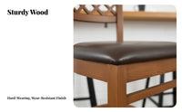 Adjustable rotating Bar Stool utilitarian aesthetic Counter Chair Built-in Footrest With rearrest for Adults, Pub, Restaurant