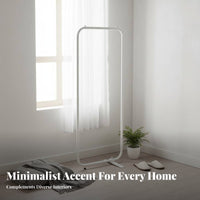 Single-Rod Clothes Rail Floor-Standing Clothing Rack Narrow outline for Students