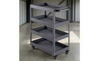 Metal Rolling Tool Cart Mobile Tool Cart with Wheels Sturdy Storage Organizer Portable for Mechanics, Auto Repair Shop