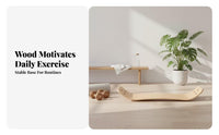 Posture Improvement Wooden Wobble Board