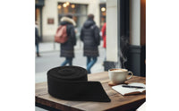 Adjustable Wool Coat Belt, Unisex, Black, Fall Winter