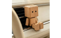 Robot Car Air Freshener Natural Robot Ornament Mini for Drivers