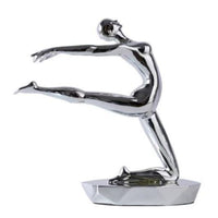 Ballet Dancer Figurine Electroplated Dancer Figurine Abstract for Dancers