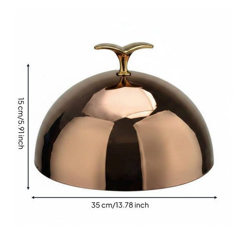 Restaurant Steak Cover Elegant Design Stainless Steel Cloche Servingware for Caterers, Banquet