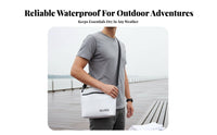 Portable PVC Waterproof Bag Multi-Use Waterproof Pool Bag Zipper Closure for Travelers, Beachgoers, Traveling, Water Sports, Vacation