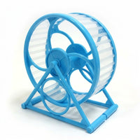 Silent Hamster Wheel and Hamster Exercise Wheel, 12.5cm Design with Triangular Support, Easy Disassembly for Small Pet Cage Accessories