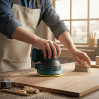 Cordless Sander Brushless Motor Handheld Electric Sander Polishing Use Sanding Tool for Carpentry, Metalworking, Furniture Repair