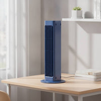 Slim Bladeless Column Fan Corded Standing Fan Quiet Easy to Clean for Home Office