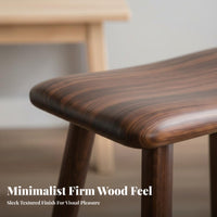 Saddle Seat Stool adaptable Indoor Seating Sturdy Frame long-lasting Construction for Adults, Guests, Bedroom