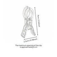 20 Pieces Balloon Arch Clip Reusable Clear Balloon Clip Heavy Duty