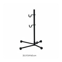 Two-Wheeler Repair Stand Sturdy Steel Construction Mountain Bike Maintenance